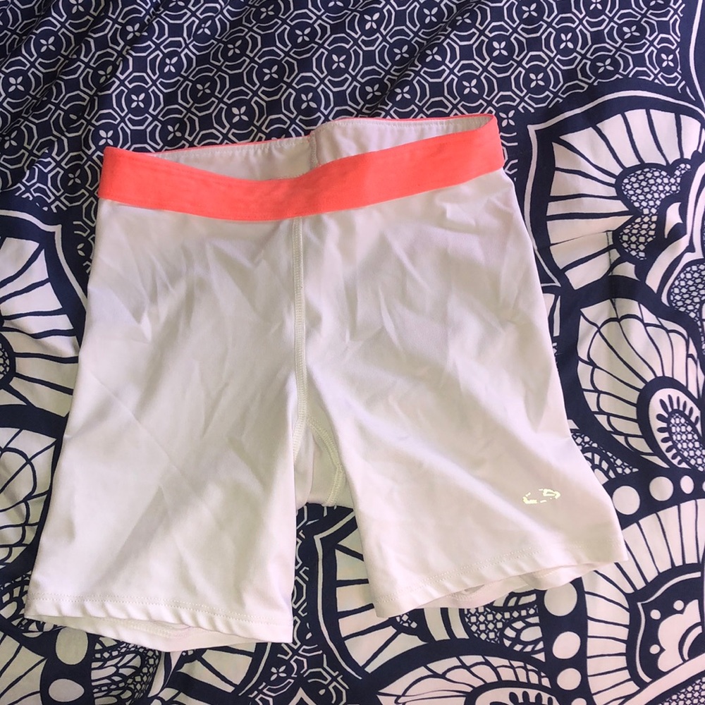 white spandex